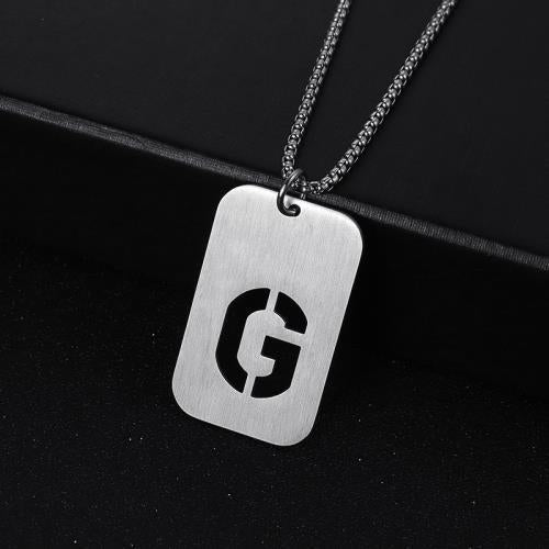 Salty Dainty Alphabet Pendants