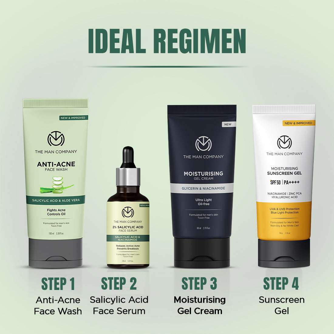 The Man Company Anti Acne Face Wash - 100ml