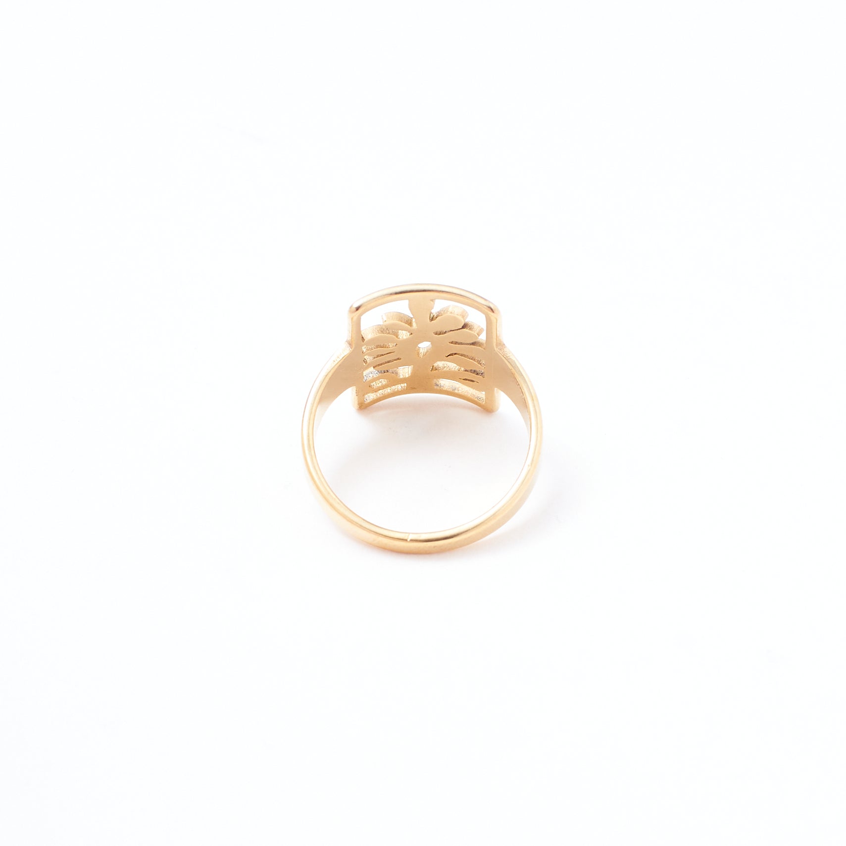 Salty Antique Square Symphony Ring