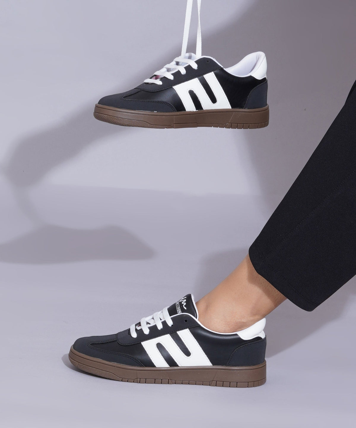 JM Looks Casual Sneakers for Women, Trendy Lace-Up Shoes with Premium Finish