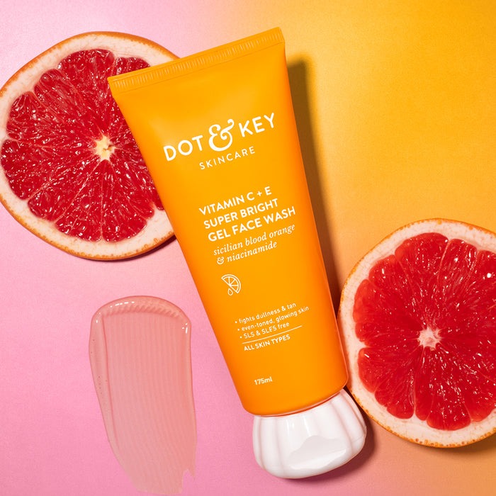 Dot & Key Vitamin C + E Super Bright Gel Face Wash - 175ml