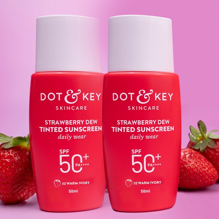 Dot & Key Tinted Sunscreen Warm Ivory 02 - Pack of 2