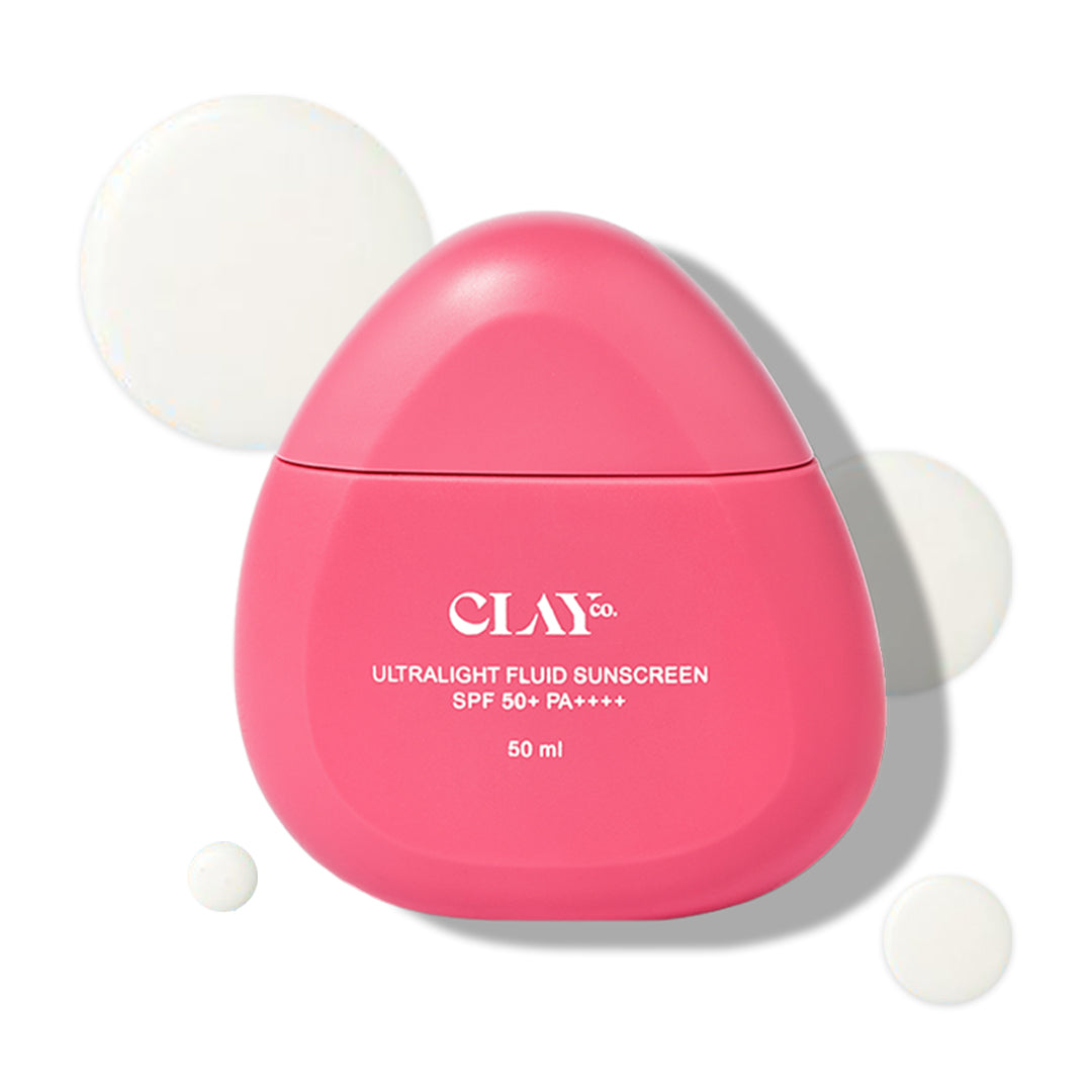 ClayCo Ultralight Fluid Sunscreen SPF 50+ PA++++ - 50 ml