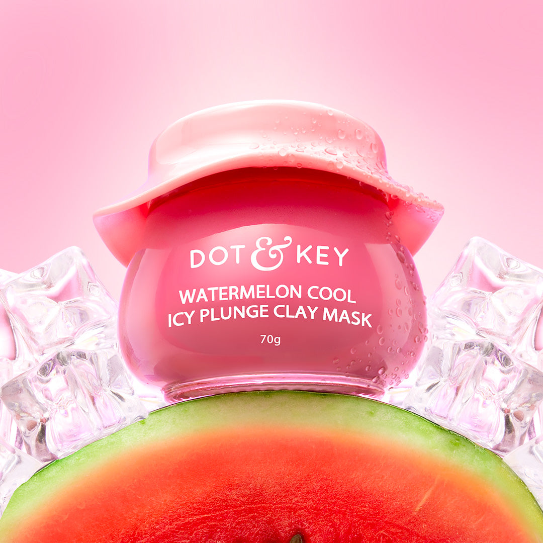 Dot & Key Watermelon Cool Icy Plunge Clay Mask - 70g