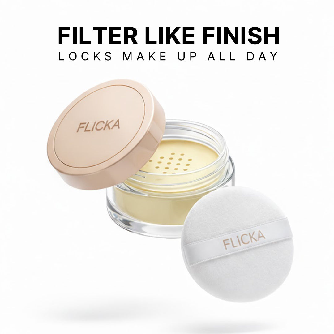 Flicka Cosmetics White - Dust It Off Loose Powder