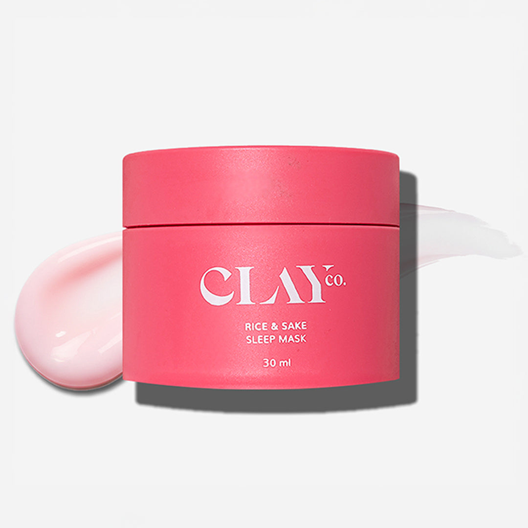 Clayco Brightening Rice & Sake Sleep Mask with Vitamin C - 30ml