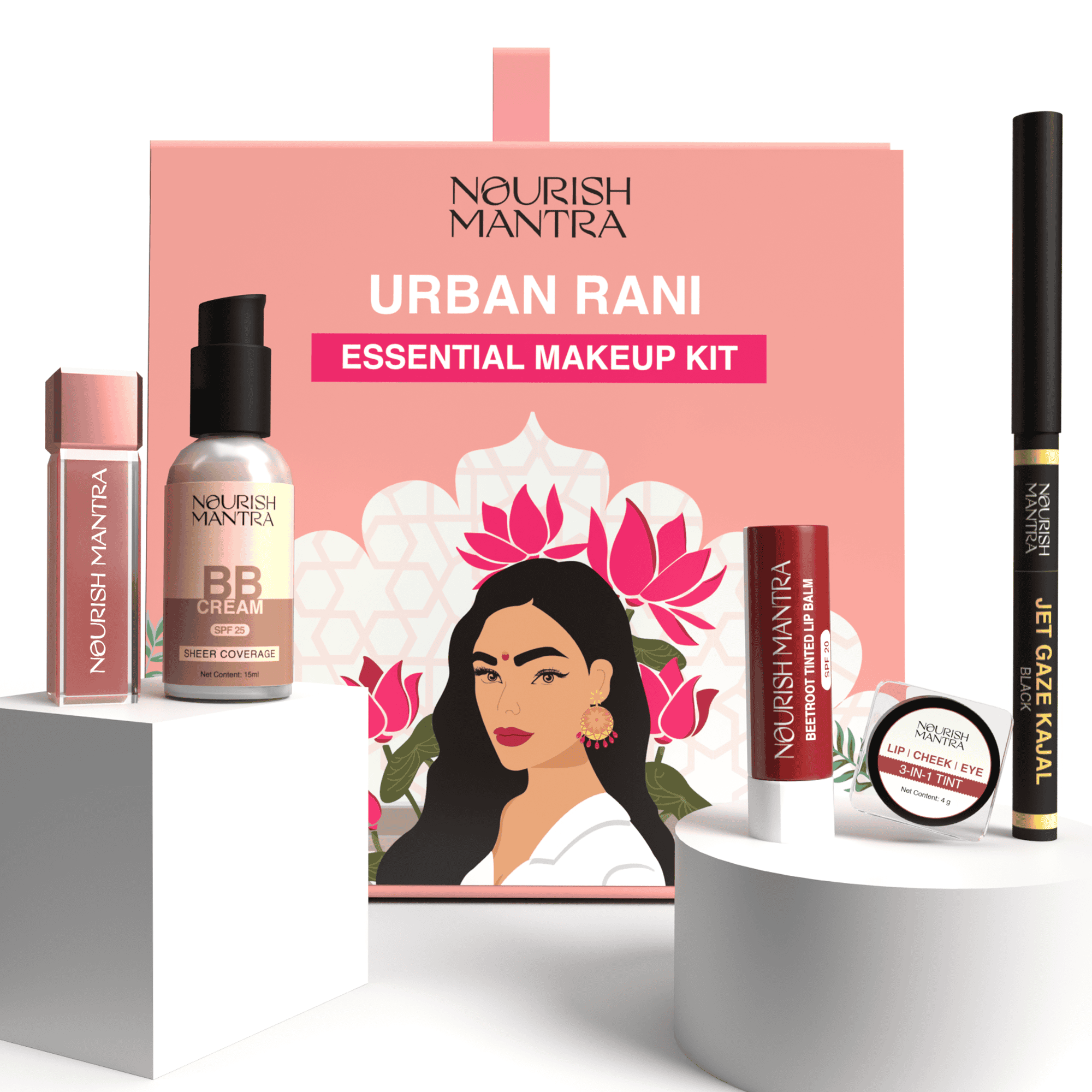 Nourish Mantra Urban Rani Essential Makeup Kit