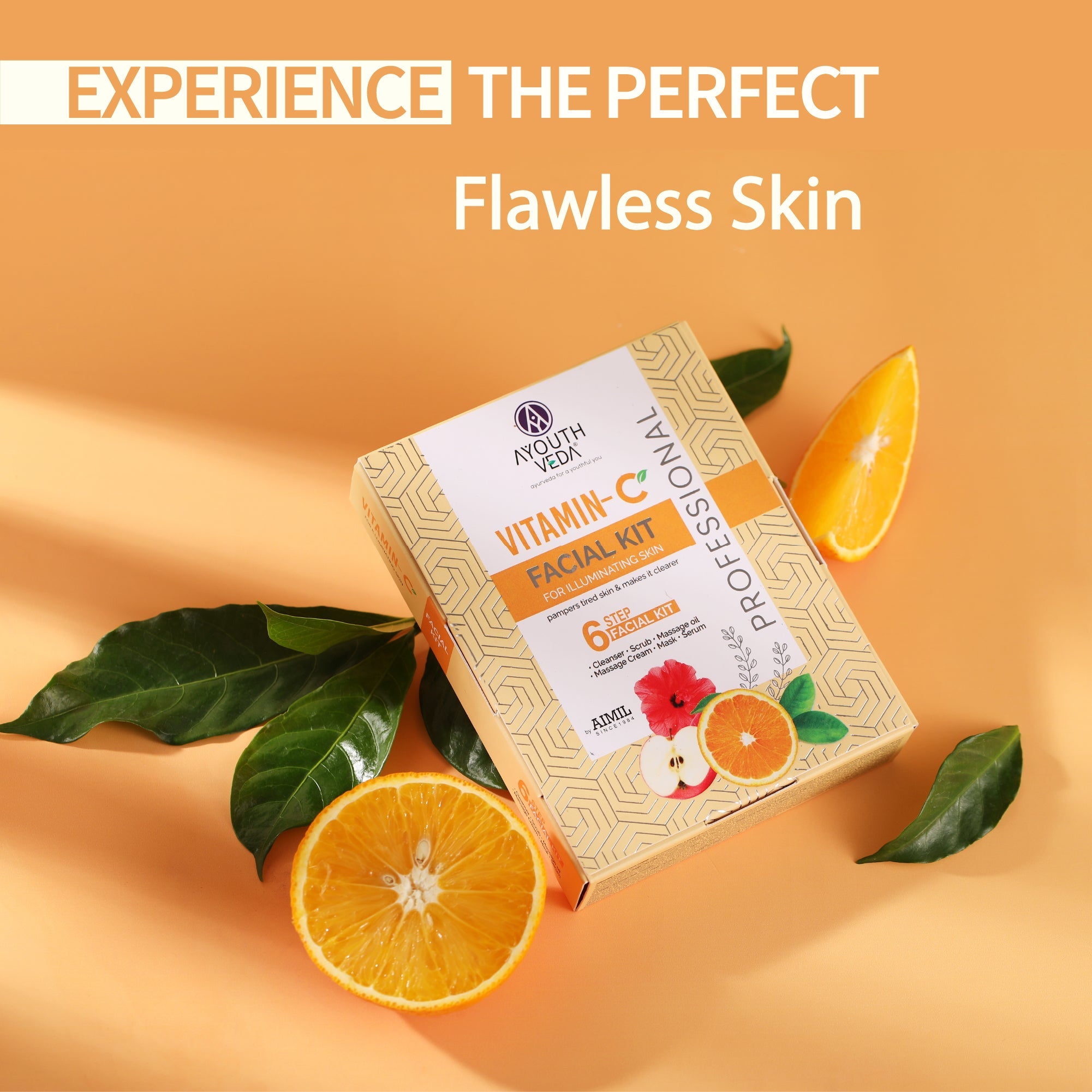 Ayouthveda Vitamin-C Facial Sachet Kit