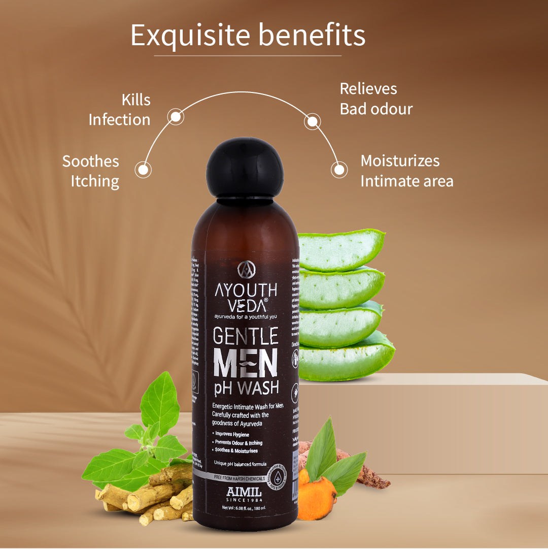 Ayouthveda Gentle Men pH Wash