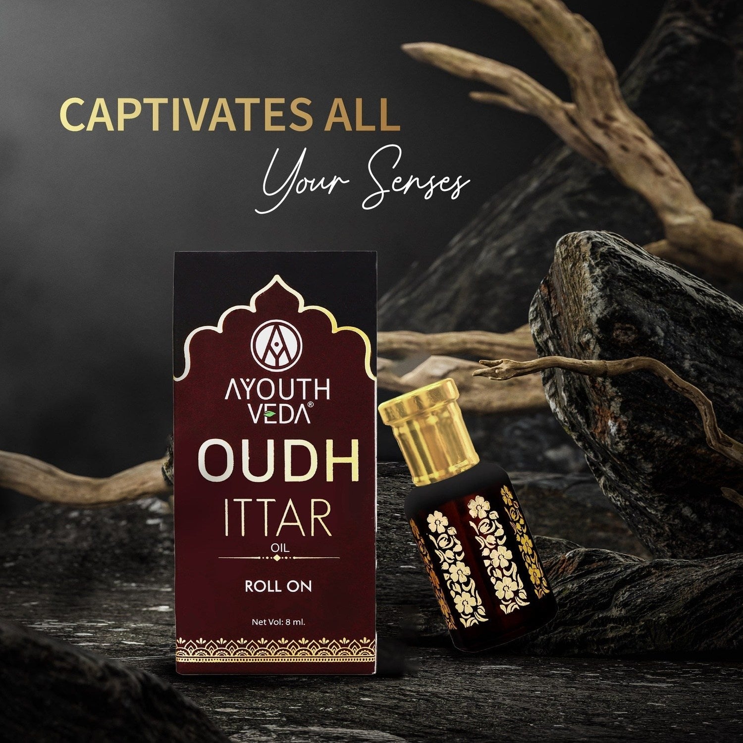 Ayouthveda Oudh Ittar Roll On (8ml)