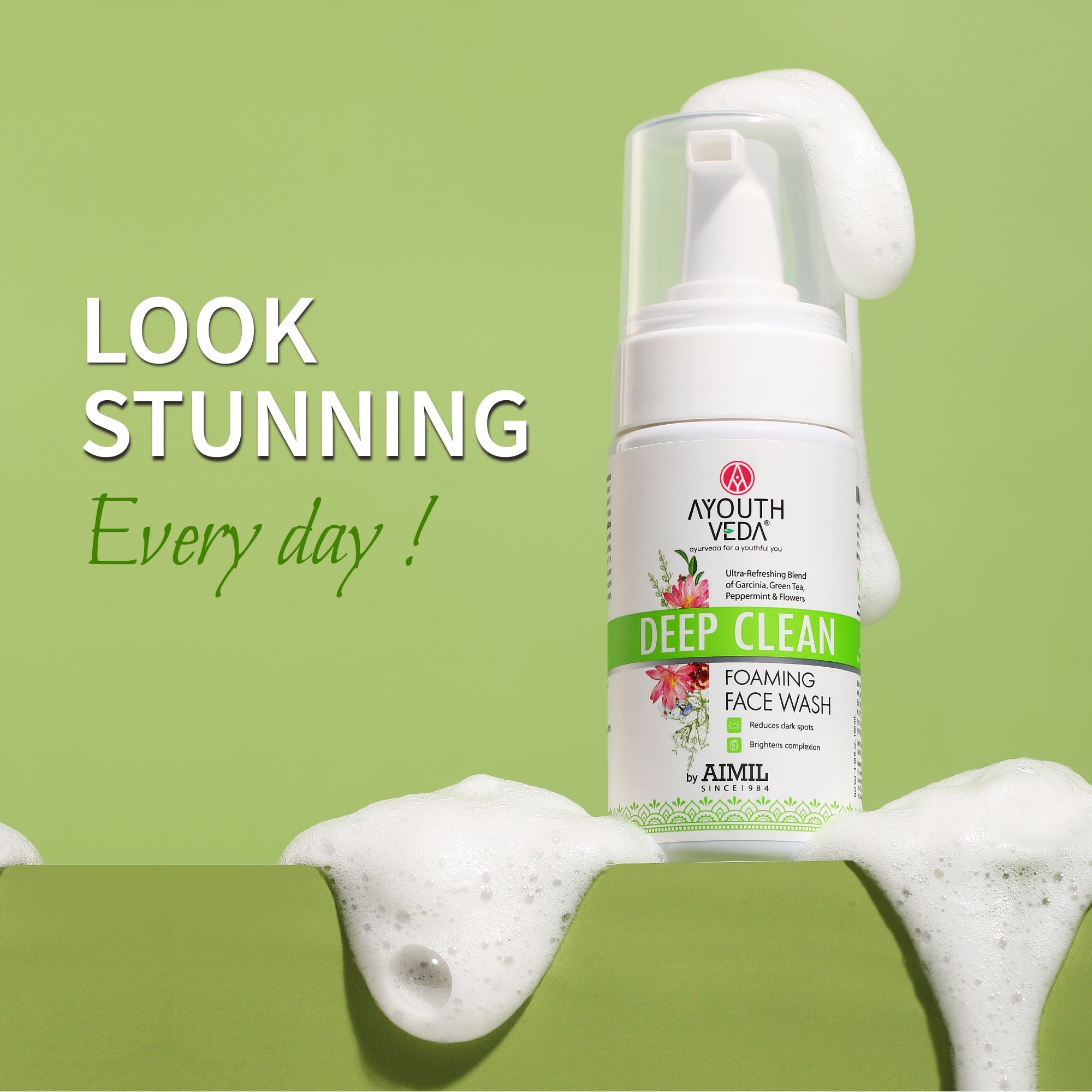 Ayouthveda Deep Clean Foaming Face Wash (100ml)