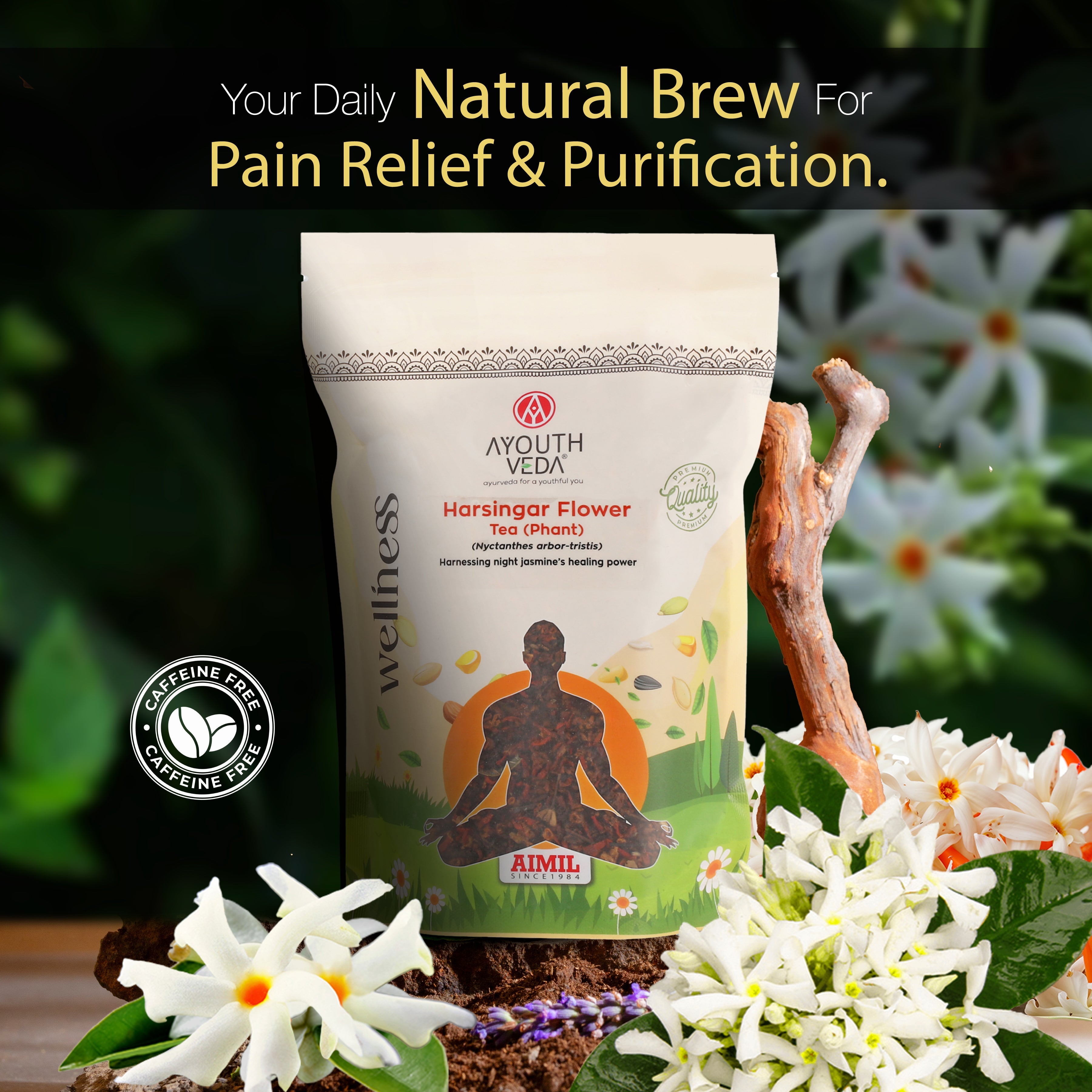 Ayouthveda Harsinghar Flower Phant/Tea