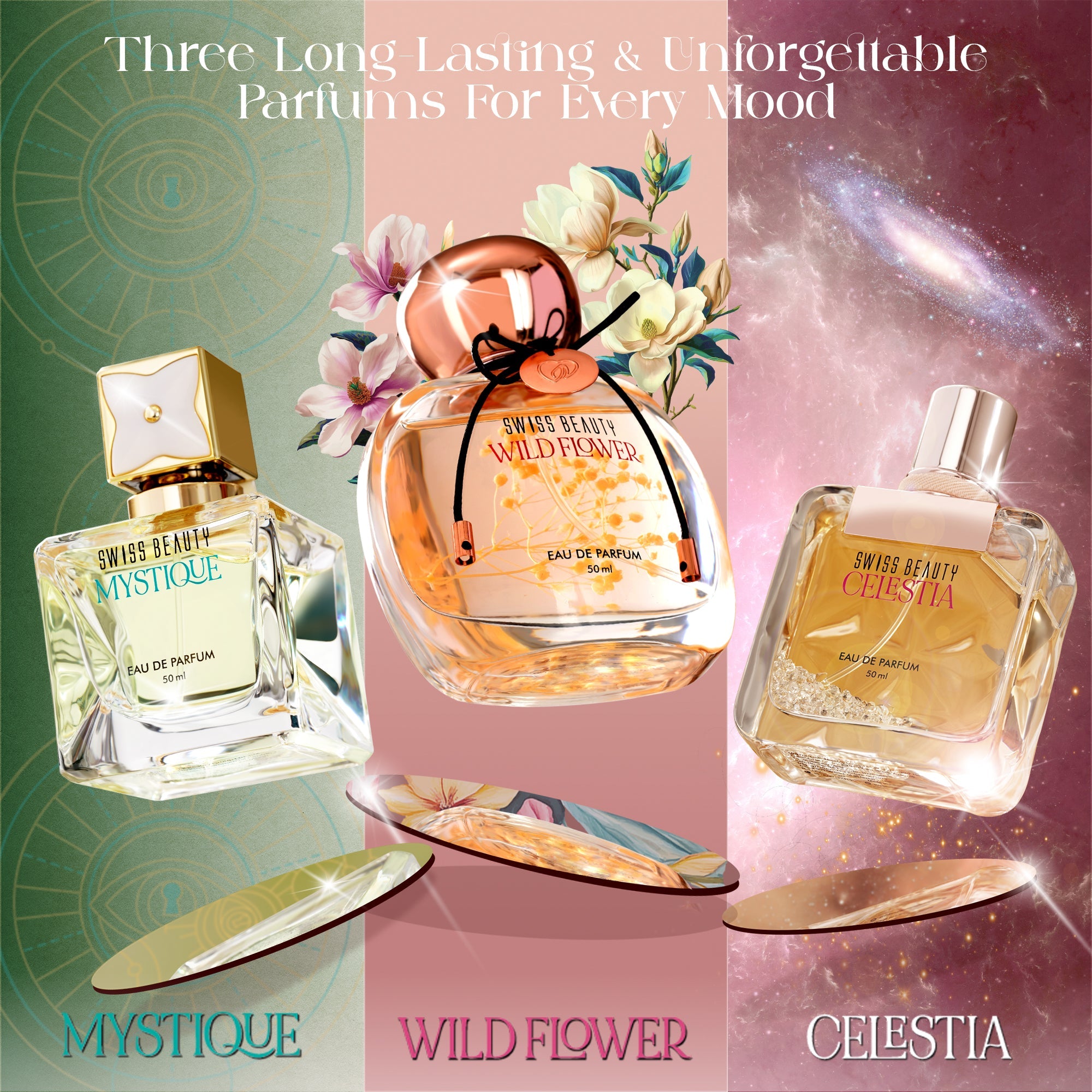Swiss Beauty Luxury Perfume Trio