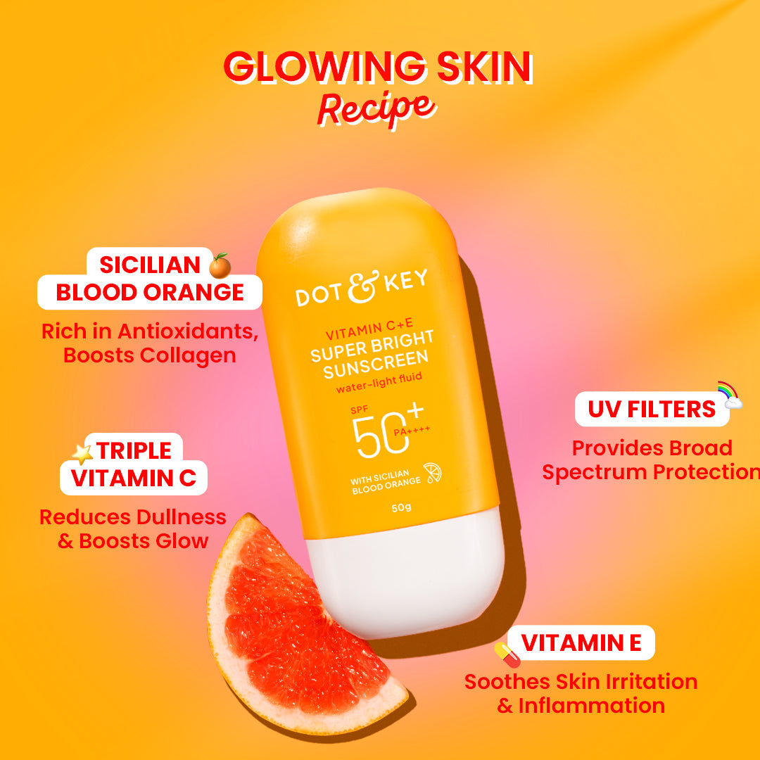 Dot & Key Glow+ Protect Vitamin C Duo - 60ml+50g
