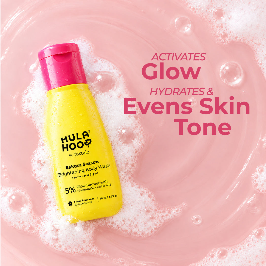 Foxtale Hula Hoop De-tan & Brighten Body Wash Mini Kit