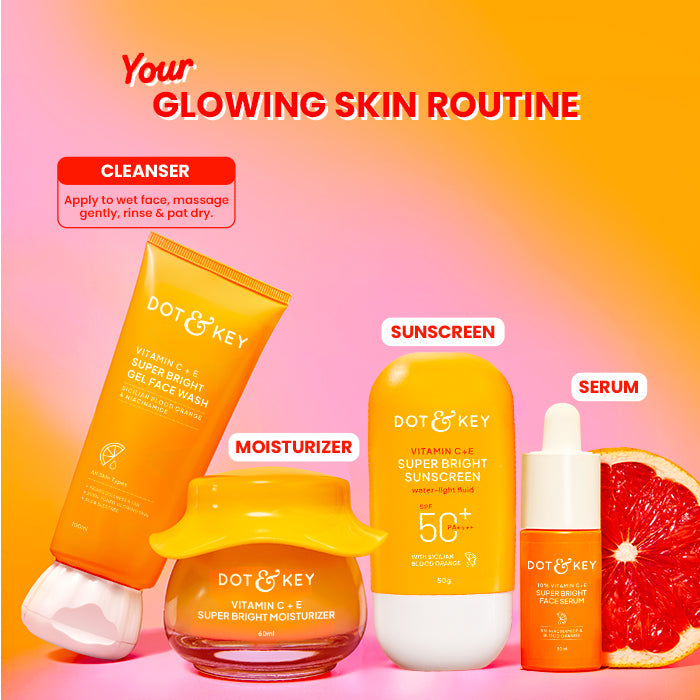 Dot & Key Vitamin C + E Gel Face Wash for Glowing Skin
