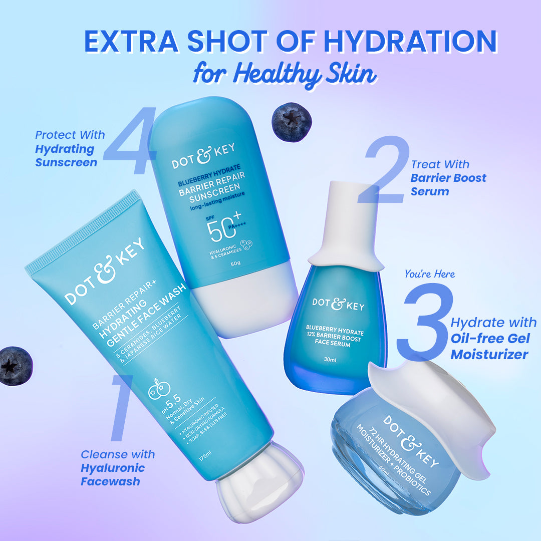 Dot & Key 72HR Hydrating Gel Moisturizer + Probiotics - 60ml