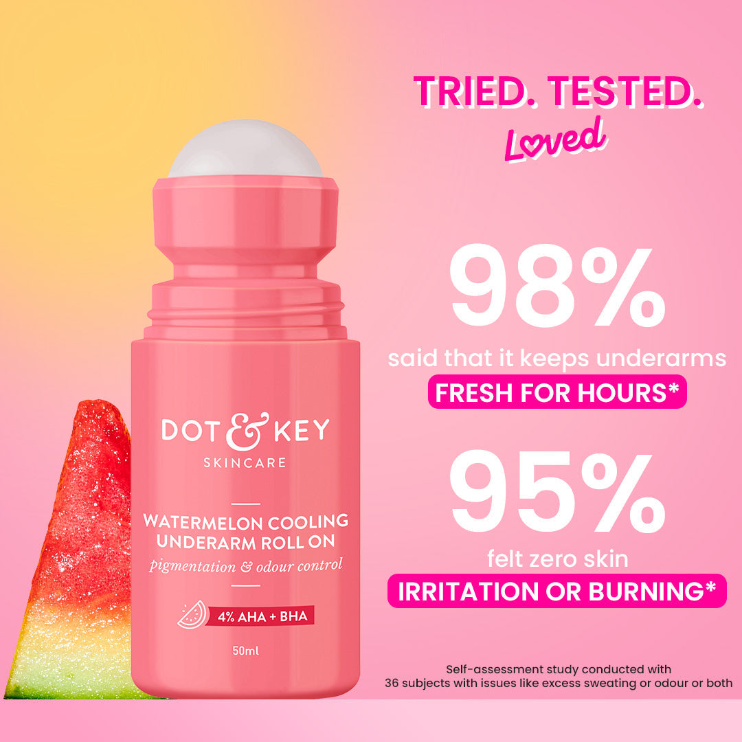 Dot & Key Watermelon Cooling Underarm Roll On - 50ml