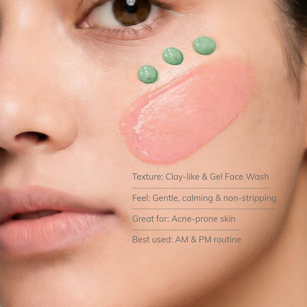 ClayCo Acne Facewash (50g) + Acne Paste (15g) Bundle