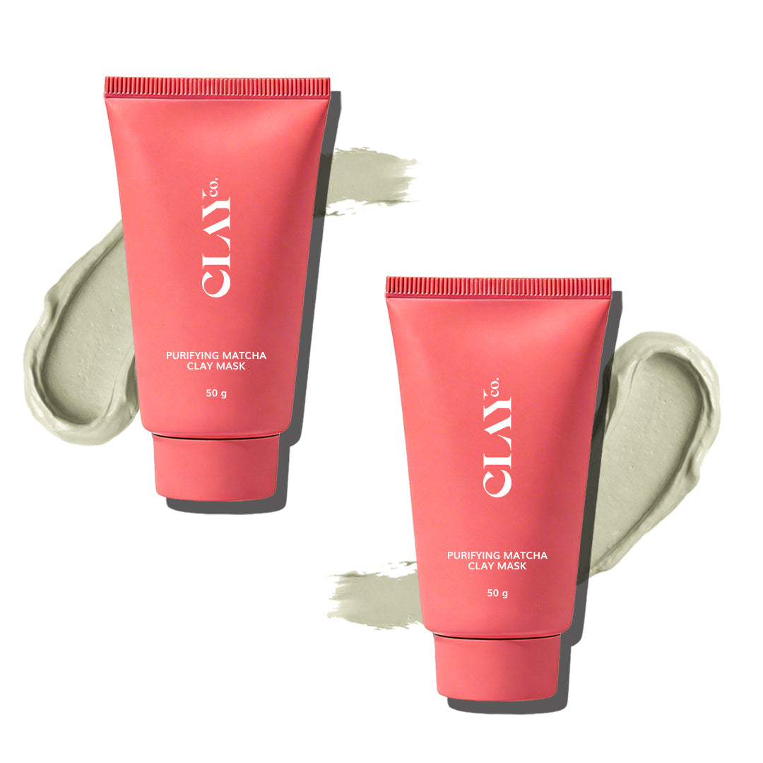 Clayco Detoxifying Matcha Clay Mask - 50g