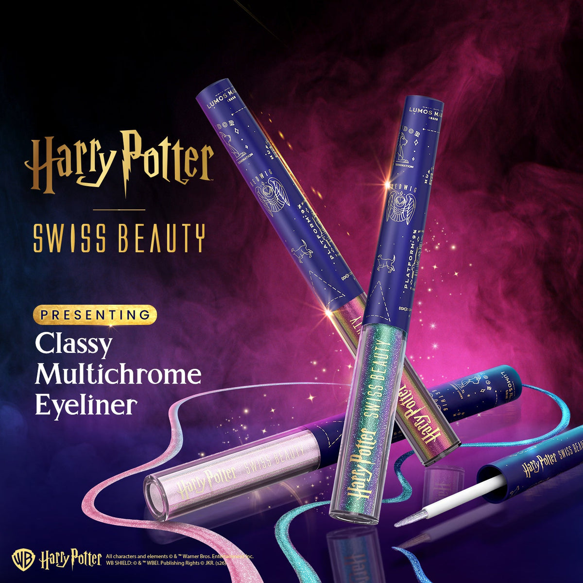 Swiss Beauty Herbology Green - Classy Multichrome Eyeliner - HP