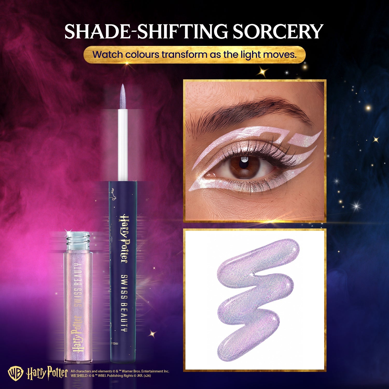 Swiss Beauty Herbology Green - Classy Multichrome Eyeliner - HP