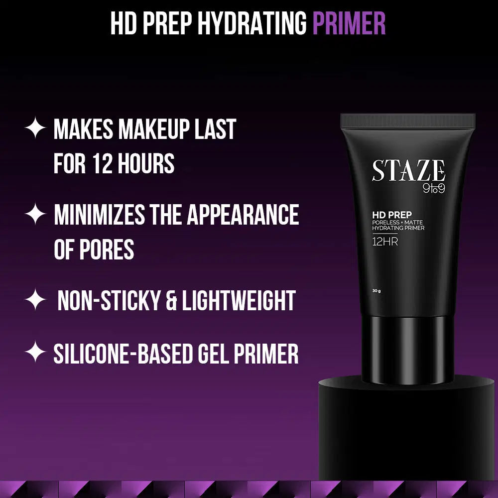 Staze HD Prep Hydrating Primer