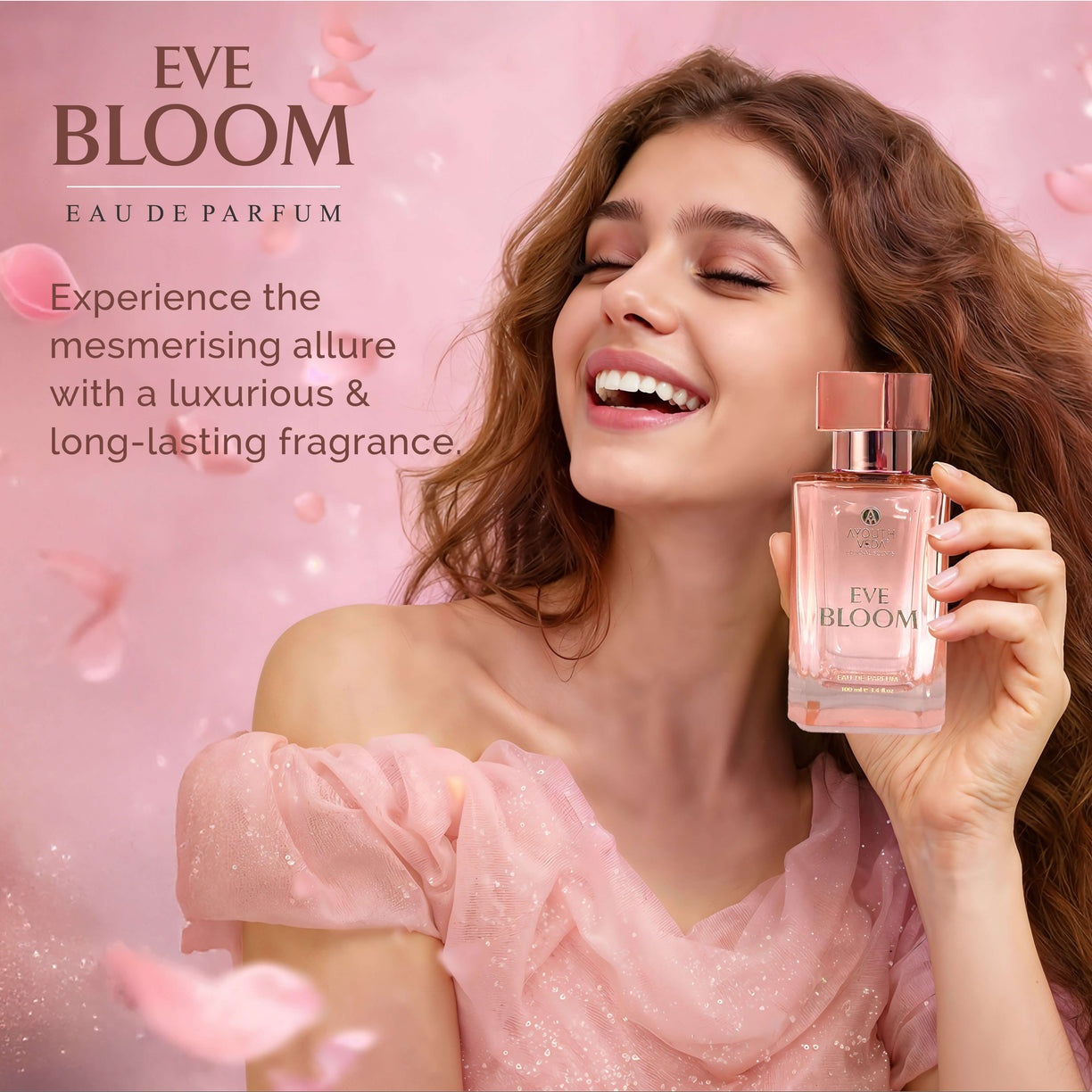 Ayouthveda Eve Bloom Eau De Parfum for Women – Floral Luxury Perfume (100ml)