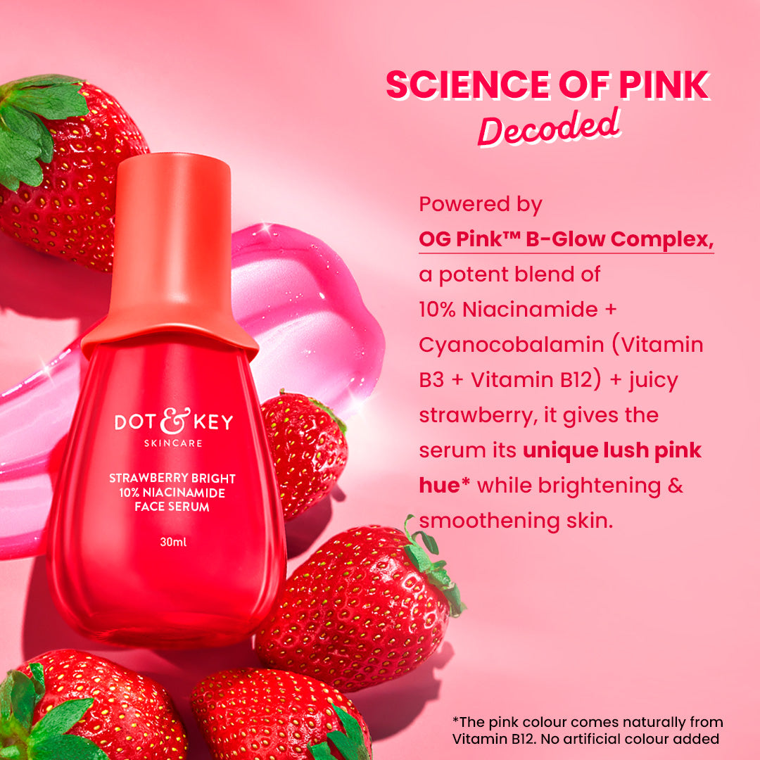 Dot & Key Strawberry Bright 10% Niacinamide Face Serum - 30ml
