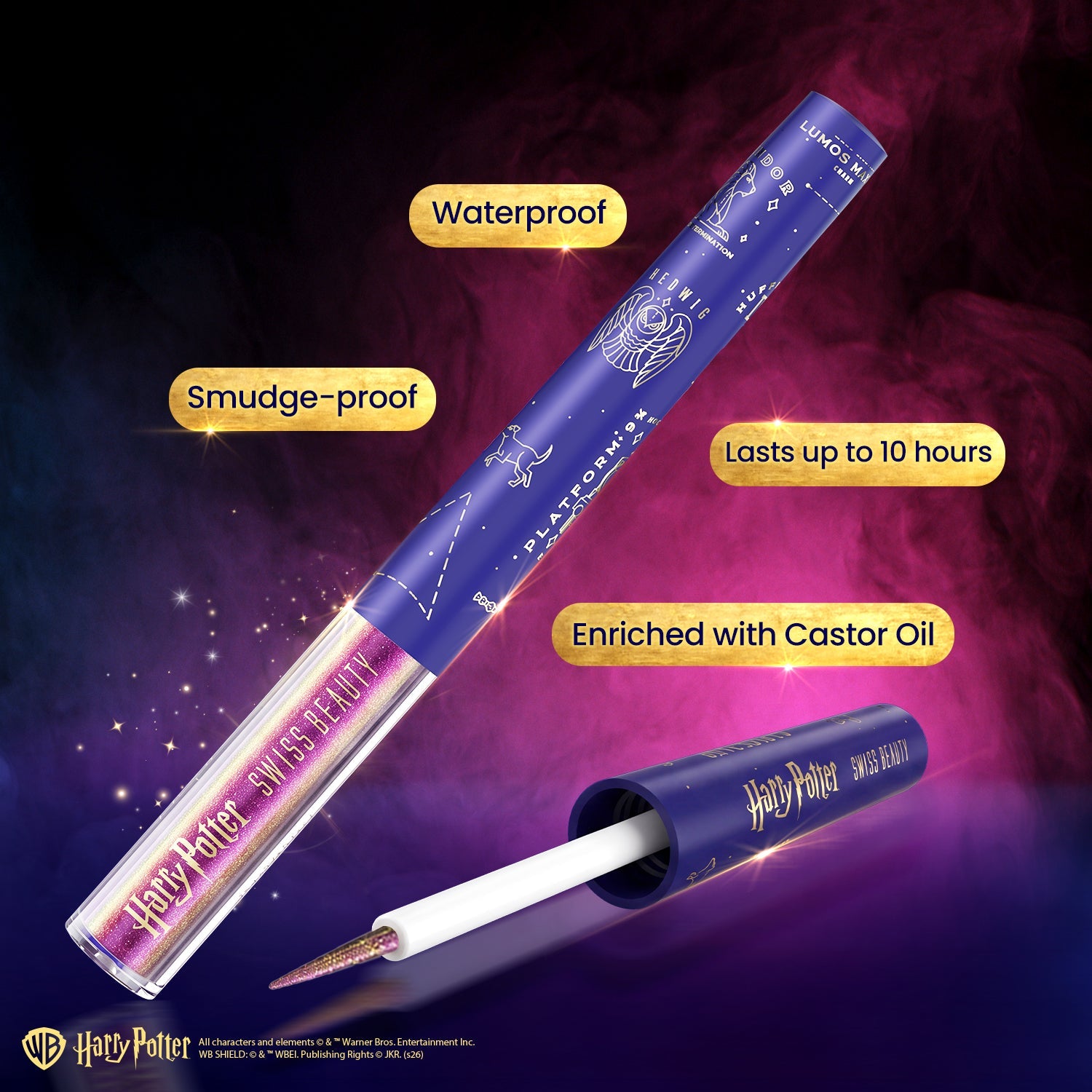 Swiss Beauty Charms Blue - Classy Multichrome Eyeliner - HP