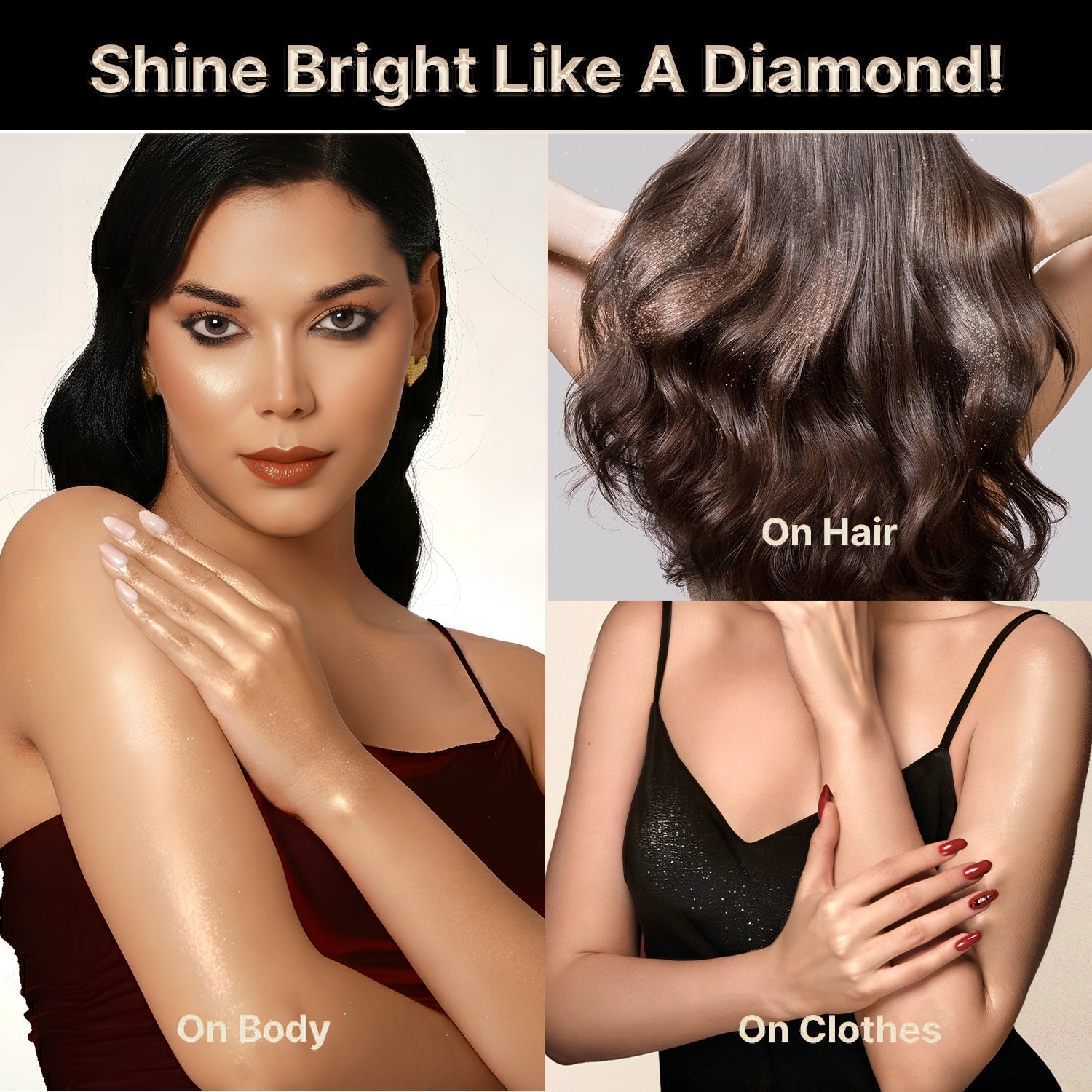 Swiss Beauty Select Born To Dazzle Glitter Spray - Hollywood Glam