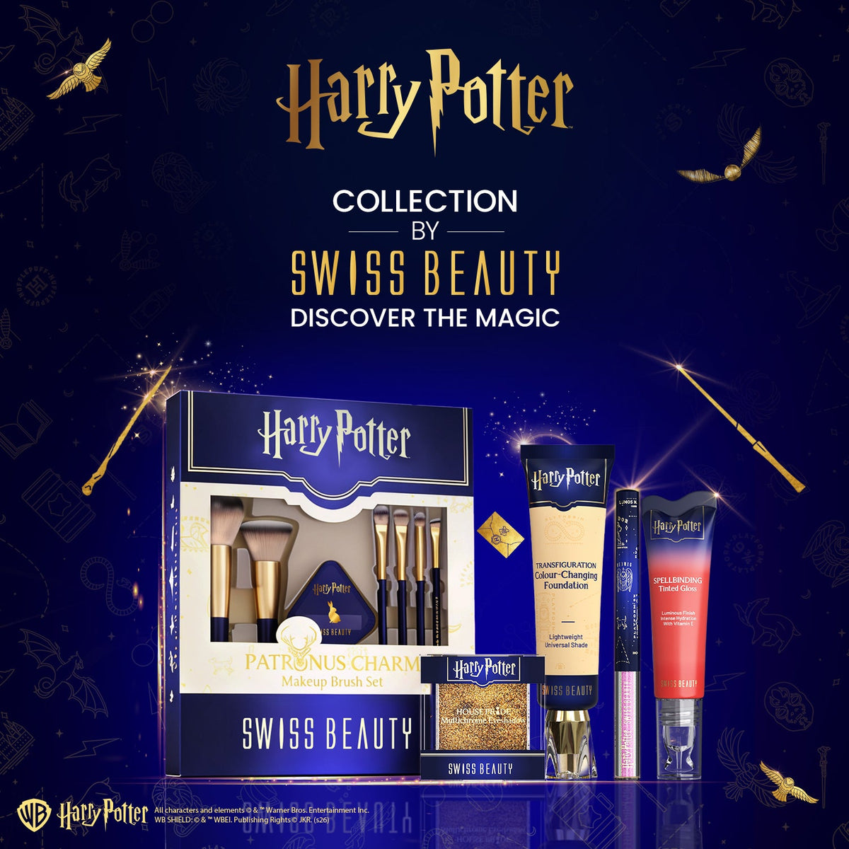 Swiss Beauty Potions Purple - Classy Multichrome Eyeliner - HP
