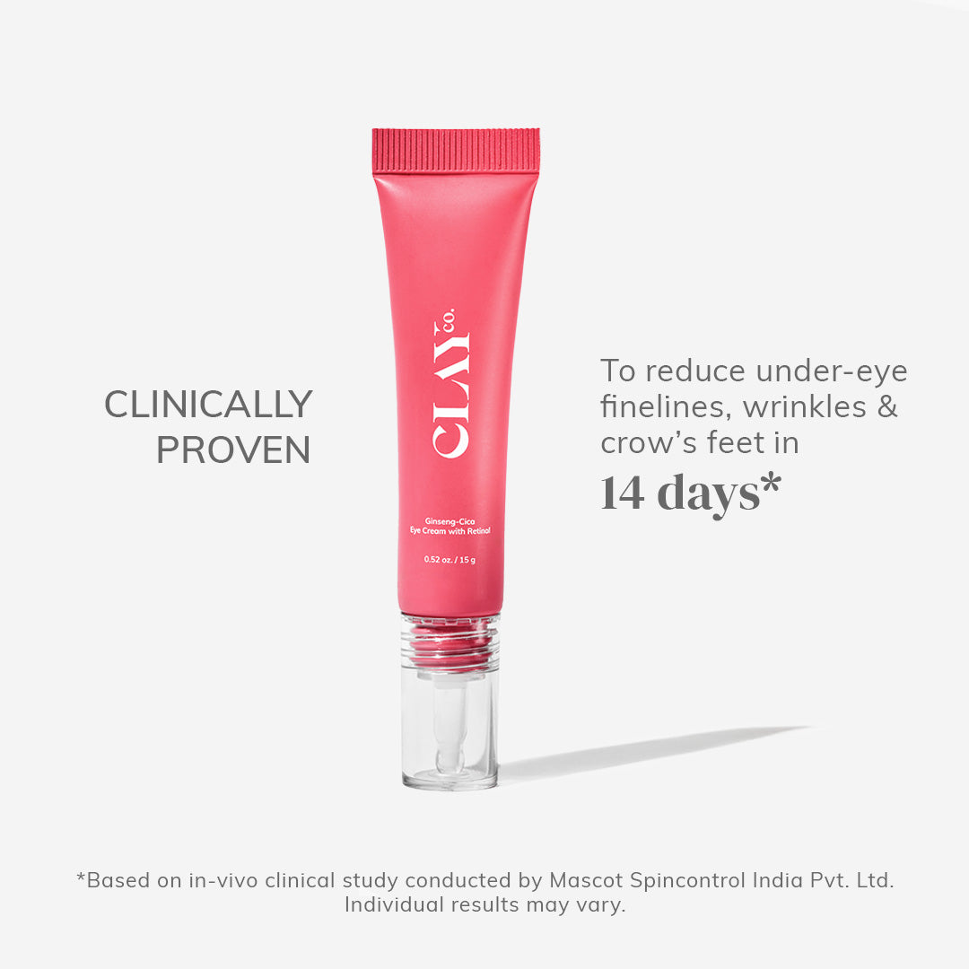 Clayco Ginseng Cica Eye Cream with 0.15% Retinal (15g x 2)