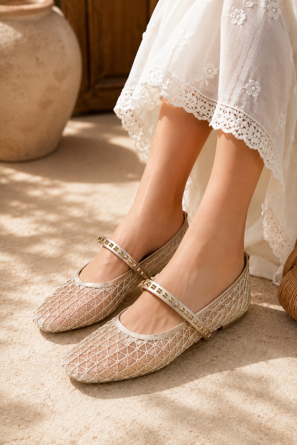 Sandal Stories Mary Jane Ballerinas