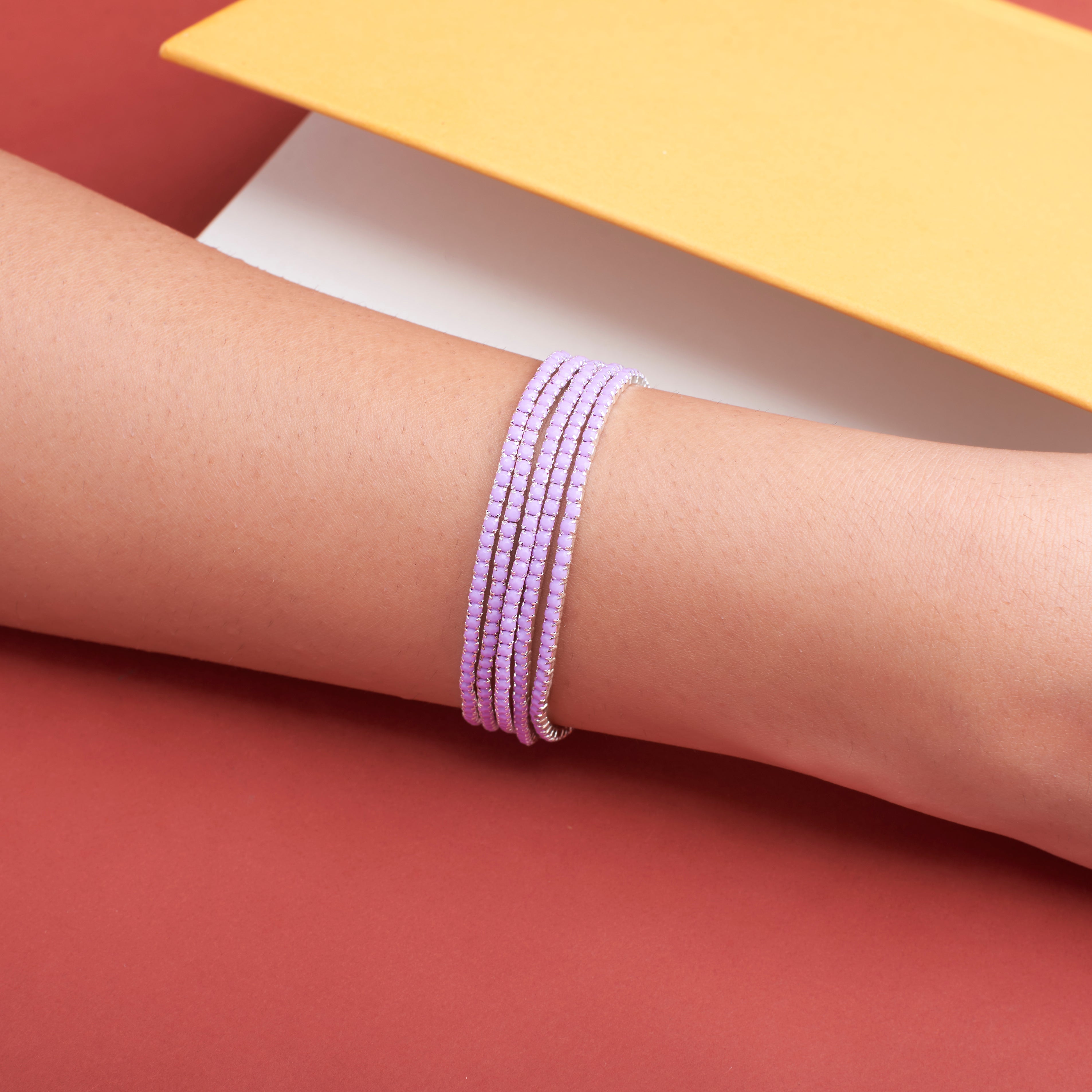 Salty Orchid Stretchable Bands (Set of 5)