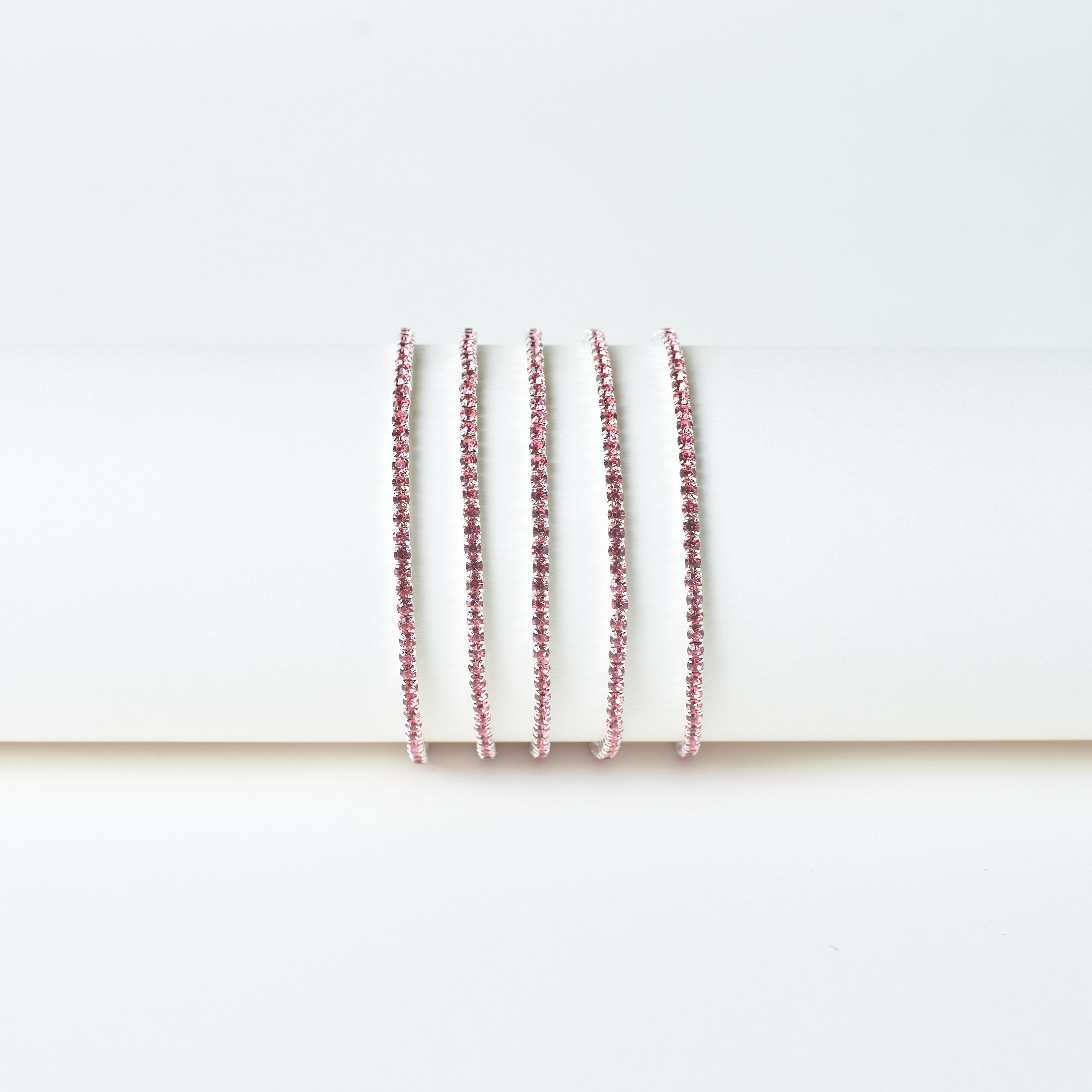 Salty Rich Mulberry Stretchable Bands (Set of 5)