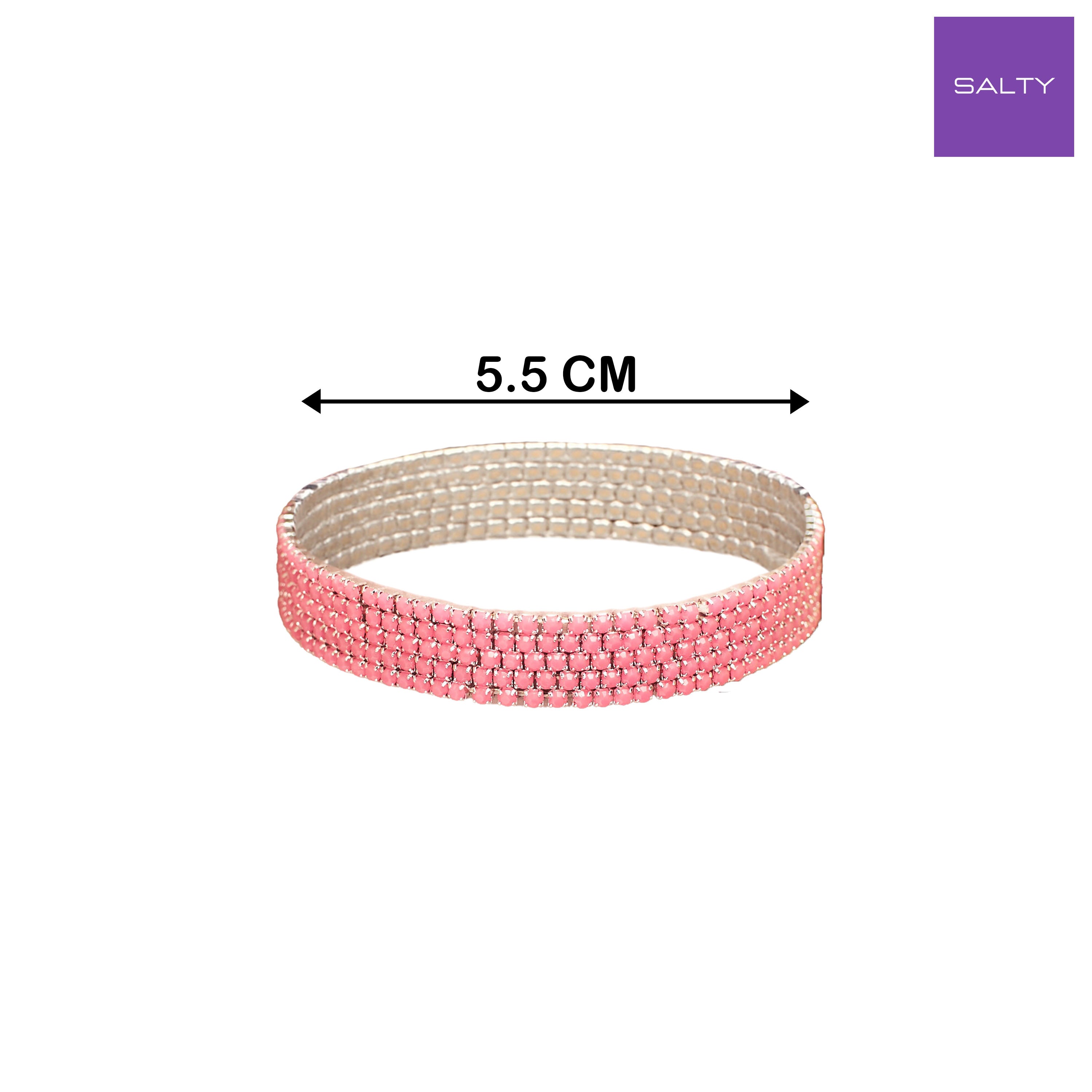 Salty Strawberry Sorbet Stretchable Bands (Set of 5)