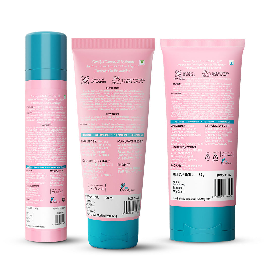 Aqualogica Everyday Radiance Combo