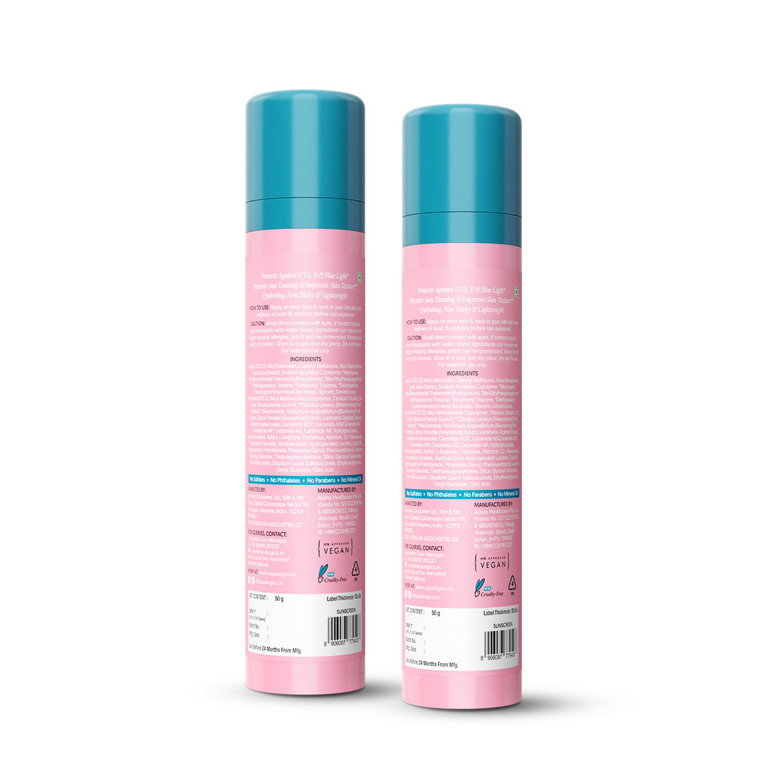 Aqualogica Radiance+ Dewy Sunscreen Spf 50 & Pa++++