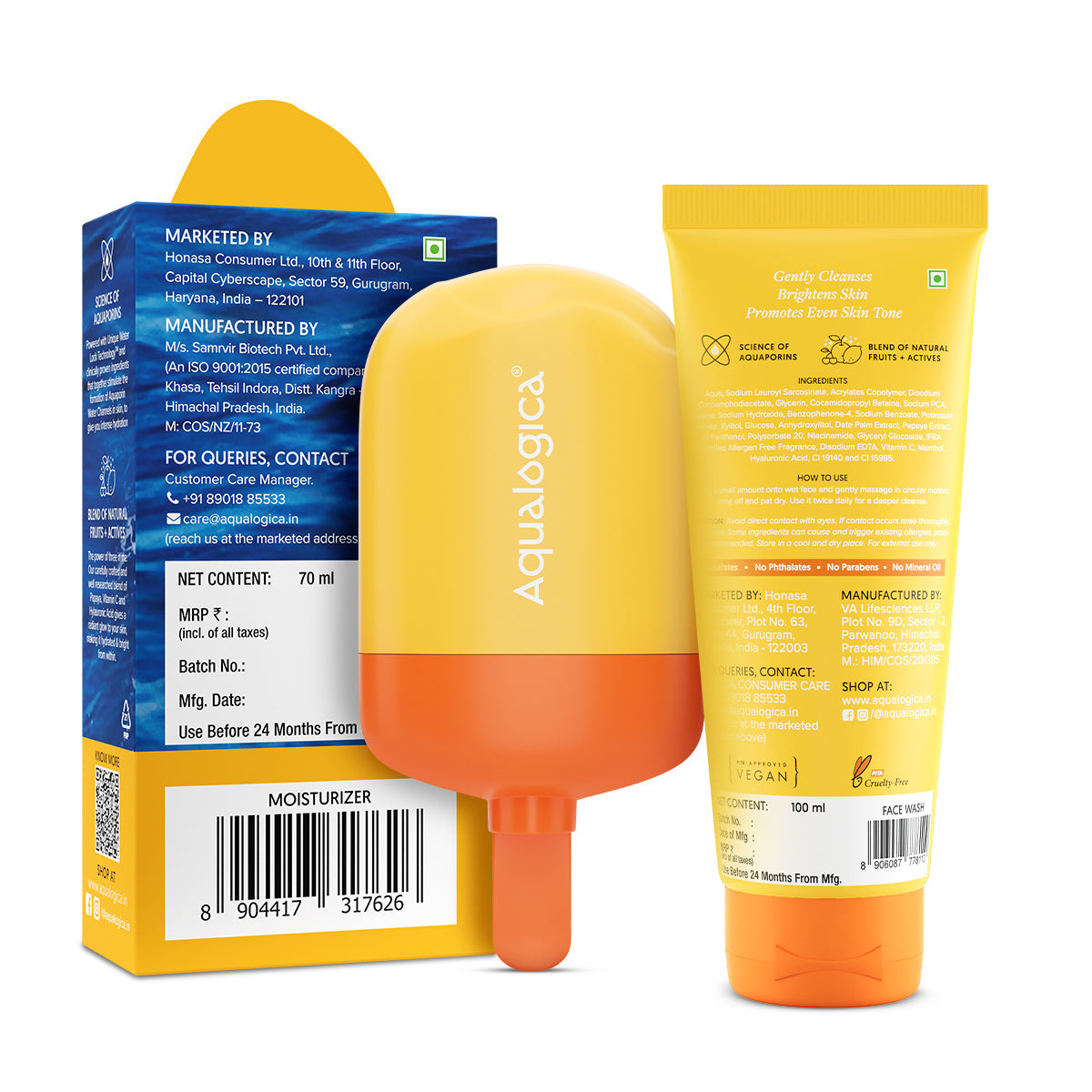 Aqualogica Glow+ Refresh & Moisturize Combo