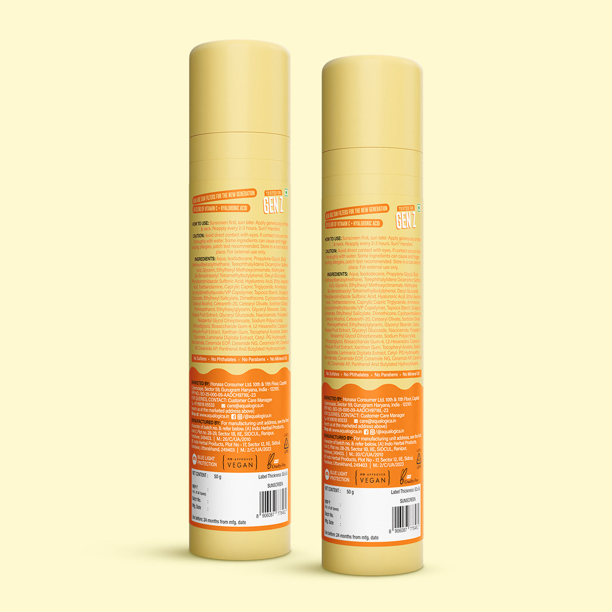Aqualogica Glow+ Dewy Gel Sunscreen In-Vivo Tested Spf 50+ Pa++++