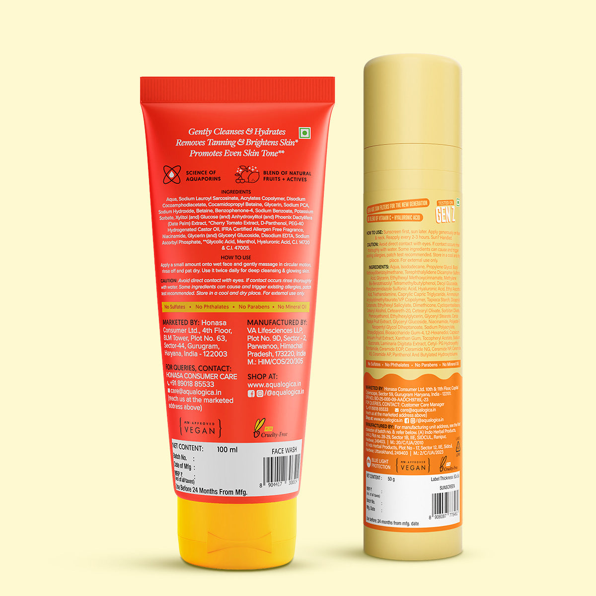 Aqualogica Hello Tan-Free Glow Combo