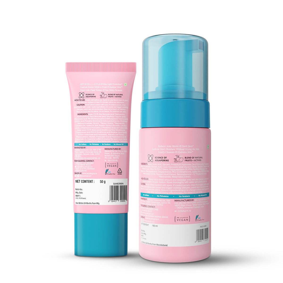 Aqualogica Radiance+ Oil Control Combo