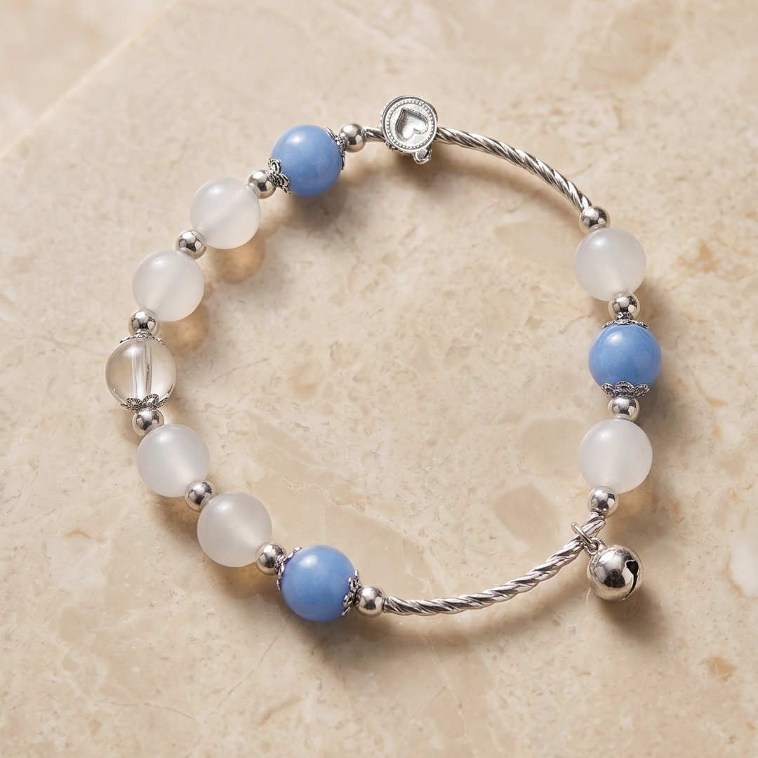 Salty Bluemora Beads Bracelet
