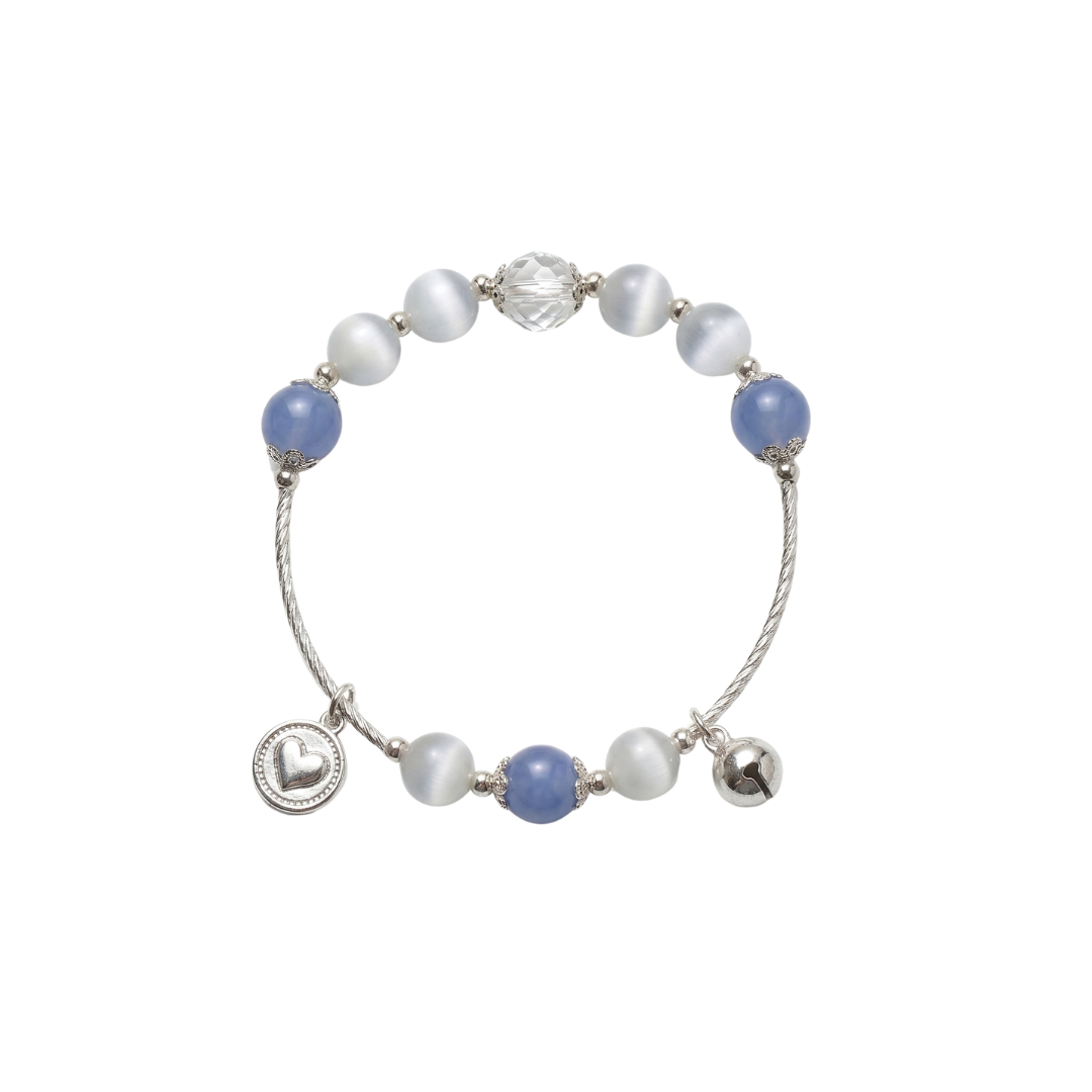 Salty Bluemora Beads Bracelet