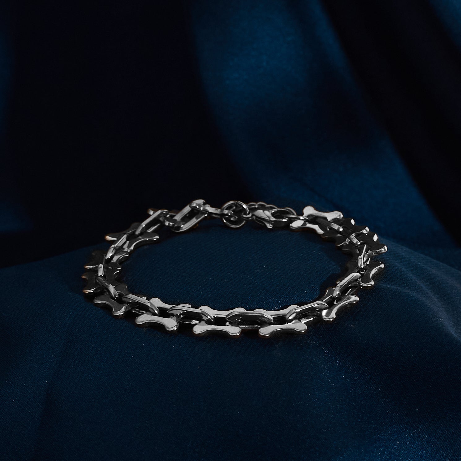 Salty Dainty Chain Silver Bracelet