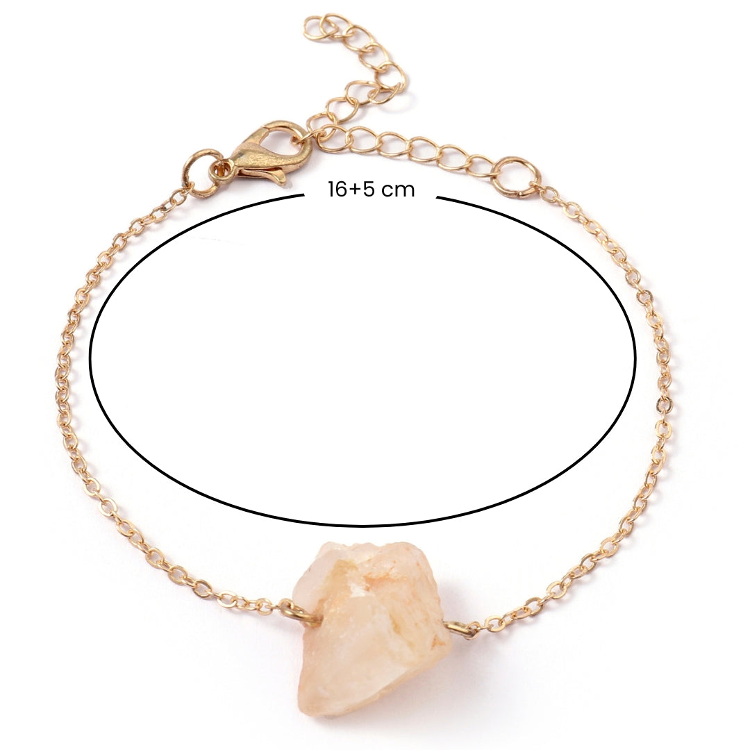 Salty Solid Stone Of Confidence Bracelet