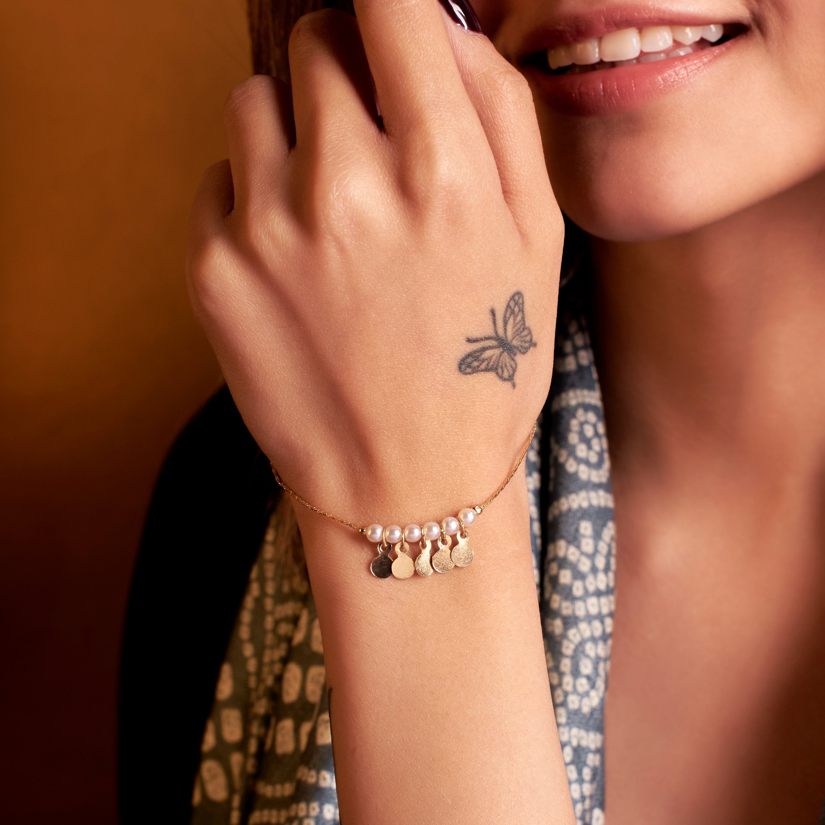 Salty Gypsy Pearl Bracelet