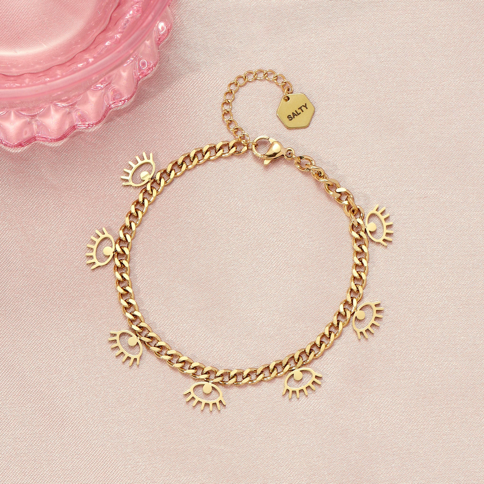 Salty Protective Evil Eye Bracelet