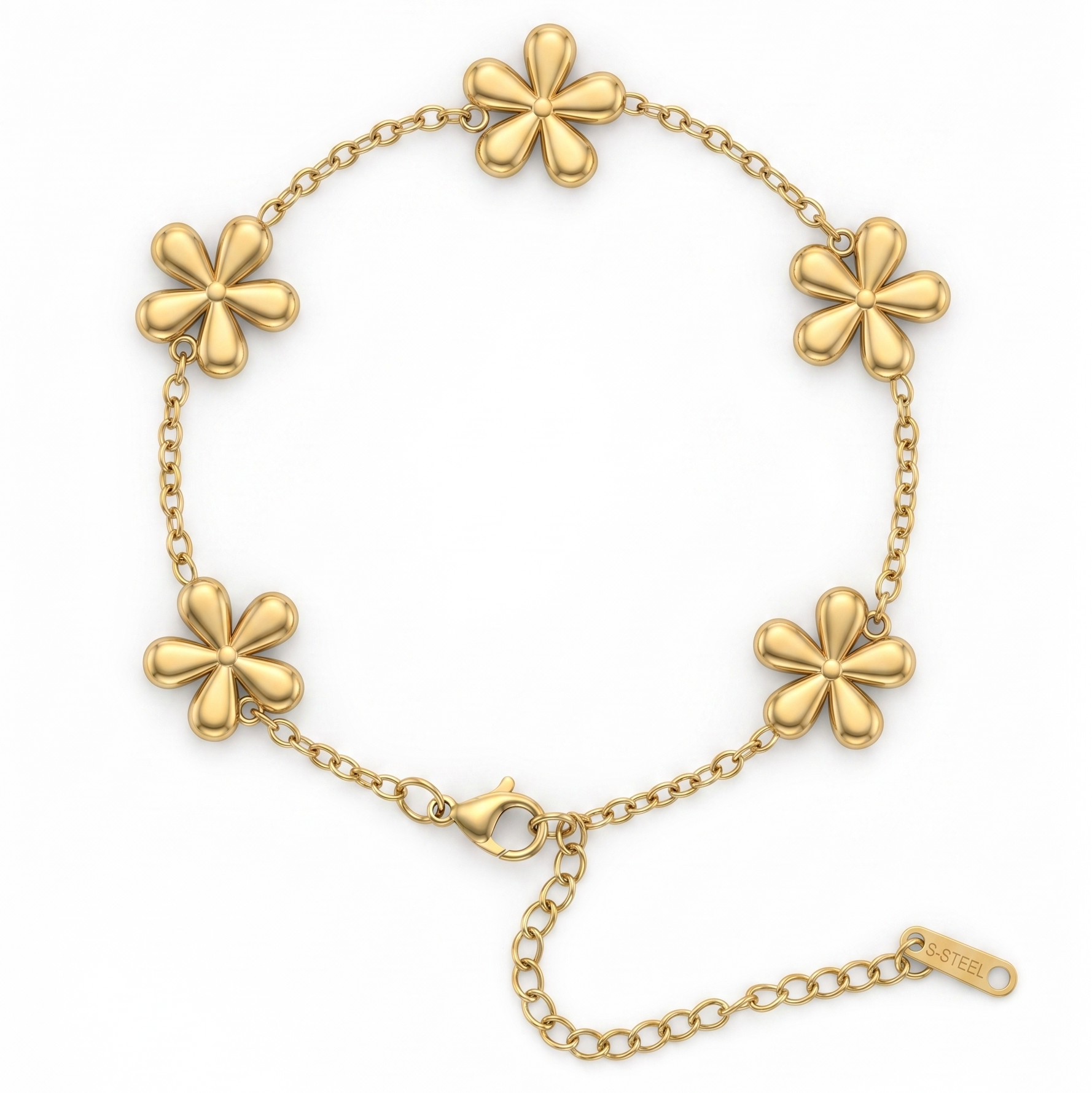 Salty Golden Petal Glow Bracelet